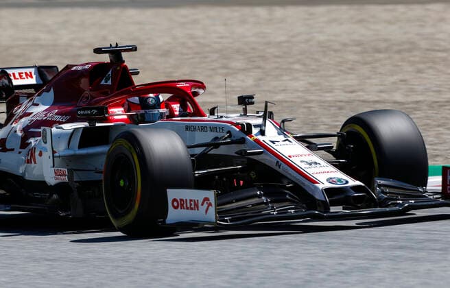 Motorsports: FIA Formula One World Championship, WM, Weltmeisterschaft 2020, Grand Prix of Styria, 7 Kimi Raikkonen (FIN, Alfa Romeo Racing ORLEN), Spielberg Austria