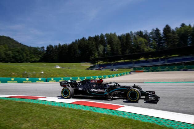 Motorsports: FIA Formula One World Championship, WM, Weltmeisterschaft 2020, Grand Prix of Styria, 77 Valtteri Bottas (FIN, Mercedes-AMG Petronas Formula One Team), Spielberg Austria