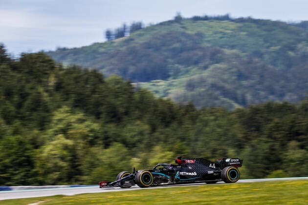 Motorsports: FIA Formula One World Championship, WM, Weltmeisterschaft 2020, Grand Prix of Styria, 44 Lewis Hamilton (GBR, Mercedes-AMG Petronas Formula One Team), Spielberg Austria