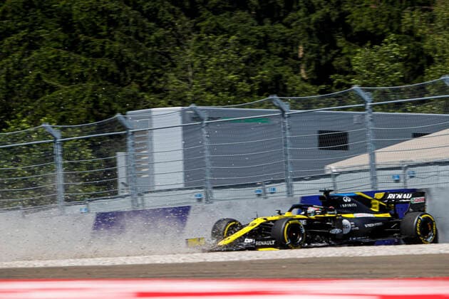 Motorsports: FIA Formula One World Championship, WM, Weltmeisterschaft 2020, Grand Prix of Styria, 3 Daniel Ricciardo (AUS, Renault DP World F1 Team), Spielberg Austria