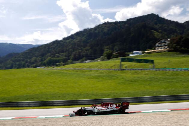 Motorsports: FIA Formula One World Championship, WM, Weltmeisterschaft 2020, Grand Prix of Styria, 7 Kimi Raikkonen (FIN, Alfa Romeo Racing ORLEN), Spielberg Austria