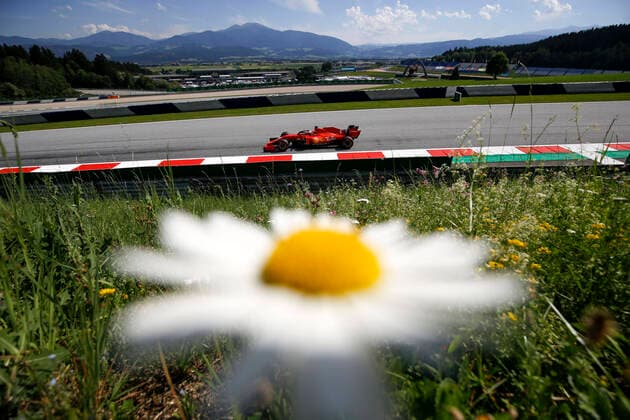 Sport Bilder des Tages Motorsports: FIA Formula One World Championship, WM, Weltmeisterschaft 2020, Grand Prix of Styria, 5 Sebastian Vettel (GER, Scuderia Ferrari Mission Winnow), Spielberg Austria