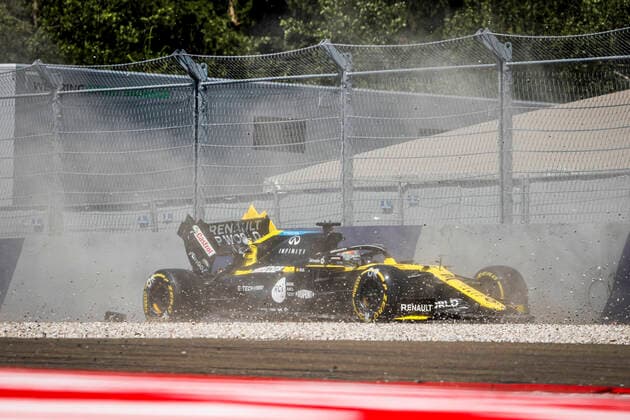 Motorsports: FIA Formula One World Championship, WM, Weltmeisterschaft 2020, Grand Prix of Styria, 3 Daniel Ricciardo (AUS, Renault DP World F1 Team), Spielberg Austria