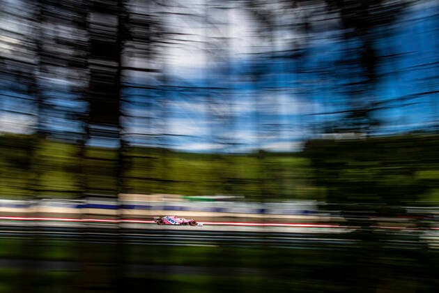 Motorsports: FIA Formula One World Championship, WM, Weltmeisterschaft 2020, Grand Prix of Styria, 11 Sergio Perez (MEX, BWT Racing Point F1 Team), Spielberg Austria