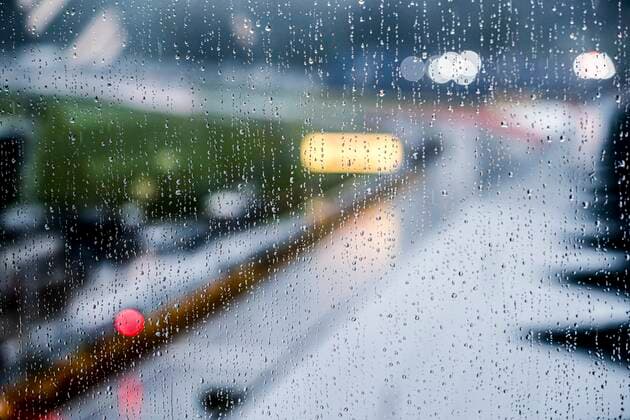 Motorsports: FIA Formula One World Championship, WM, Weltmeisterschaft 2020, Grand Prix of Styria, Rain on the track Spielberg Austria