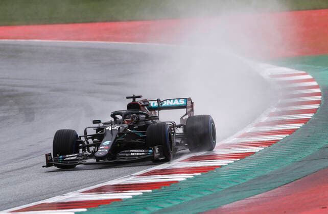 Motorsports: FIA Formula One World Championship, WM, Weltmeisterschaft 2020, Grand Prix of Styria, 44 Lewis Hamilton (GBR, Mercedes-AMG Petronas Formula One Team), Spielberg Austria