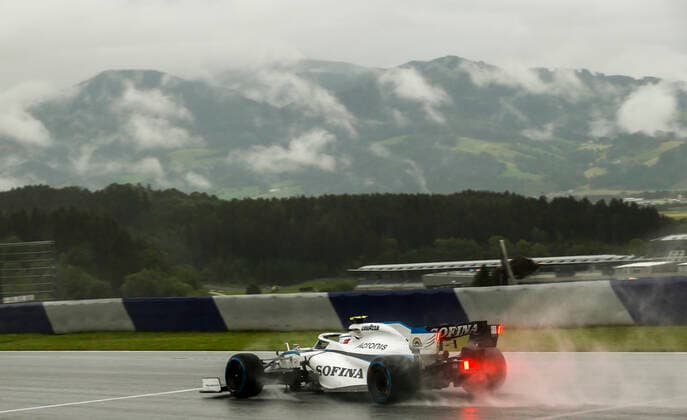 Motorsports: FIA Formula One World Championship, WM, Weltmeisterschaft 2020, Grand Prix of Styria, 6 Nicholas Latifi (CAN, Williams Racing), Spielberg Austria