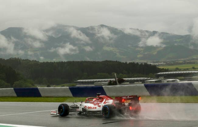 Motorsports: FIA Formula One World Championship, WM, Weltmeisterschaft 2020, Grand Prix of Styria, 7 Kimi Raikkonen (FIN, Alfa Romeo Racing ORLEN), Spielberg Austria