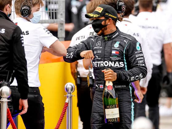 Motorsports: FIA Formula One World Championship, WM, Weltmeisterschaft 2020, Grand Prix of Styria, 44 Lewis Hamilton (GBR, Mercedes-AMG Petronas Formula One Team), Spielberg Austria