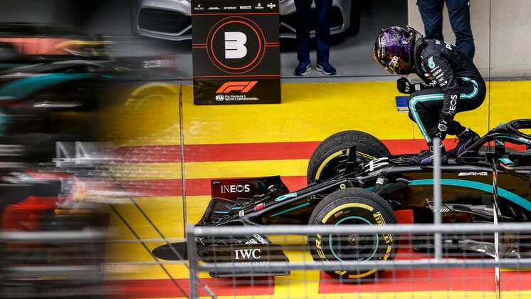 Motorsports: FIA Formula One World Championship, WM, Weltmeisterschaft 2020, Grand Prix of Styria, 44 Lewis Hamilton (GBR, Mercedes-AMG Petronas Formula One Team), Spielberg Austria