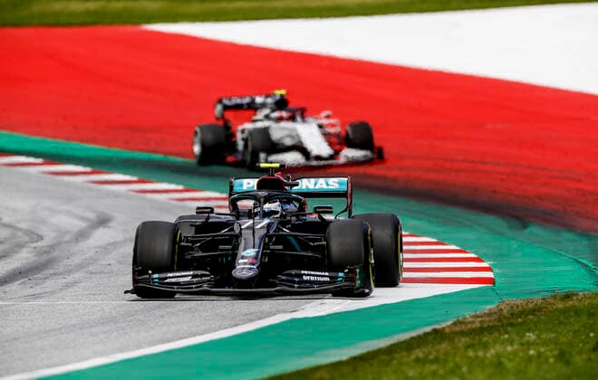 Motorsports: FIA Formula One World Championship, WM, Weltmeisterschaft 2020, Grand Prix of Styria, 77 Valtteri Bottas (FIN, Mercedes-AMG Petronas Formula One Team), Spielberg Austria