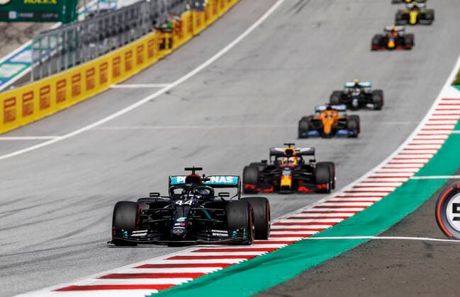 Motorsports: FIA Formula One World Championship, WM, Weltmeisterschaft 2020, Grand Prix of Styria, 44 Lewis Hamilton (GBR, Mercedes-AMG Petronas Formula One Team), Spielberg Austria