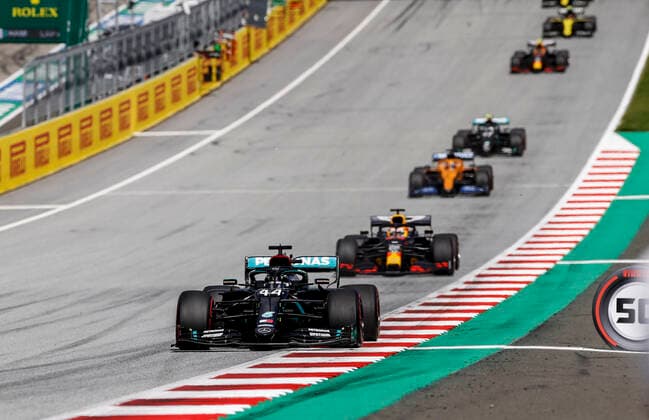 Motorsports: FIA Formula One World Championship, WM, Weltmeisterschaft 2020, Grand Prix of Styria, 44 Lewis Hamilton (GBR, Mercedes-AMG Petronas Formula One Team), Spielberg Austria