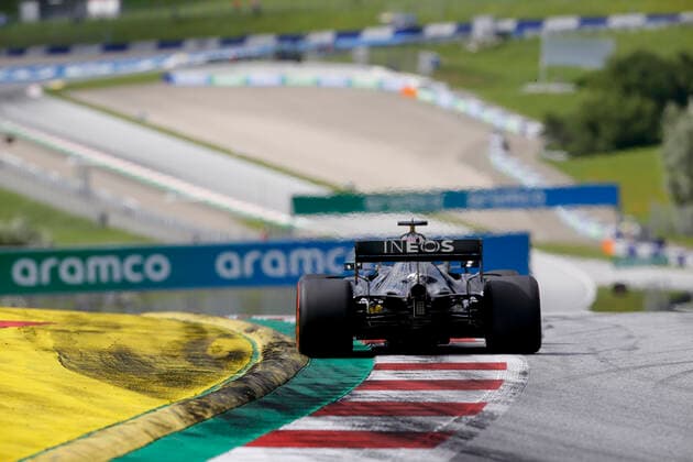 Motorsports: FIA Formula One World Championship, WM, Weltmeisterschaft 2020, Grand Prix of Styria, 44 Lewis Hamilton (GBR, Mercedes-AMG Petronas Formula One Team), Spielberg Austria