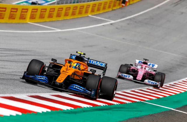 Motorsports: FIA Formula One World Championship, WM, Weltmeisterschaft 2020, Grand Prix of Styria, 4 Lando Norris (GBR, McLaren F1 Team), Spielberg Austria