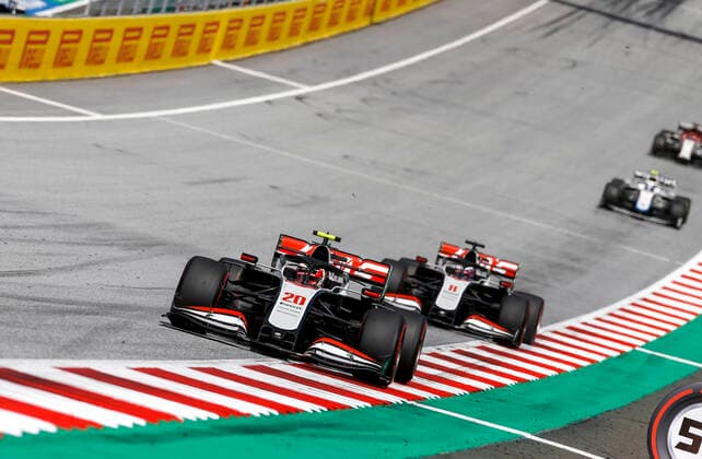 Motorsports: FIA Formula One World Championship, WM, Weltmeisterschaft 2020, Grand Prix of Styria, 20 Kevin Magnussen (DEN, Haas F1 Team), Spielberg Austria