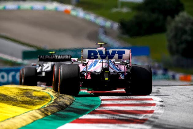 Motorsports: FIA Formula One World Championship, WM, Weltmeisterschaft 2020, Grand Prix of Styria, 18 Lance Stroll (CAN, BWT Racing Point F1 Team), Spielberg Austria