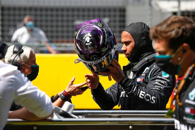 Motorsports: FIA Formula One World Championship, WM, Weltmeisterschaft 2020, Grand Prix of Styria, 44 Lewis Hamilton (GBR, Mercedes-AMG Petronas Formula One Team), Spielberg Austria