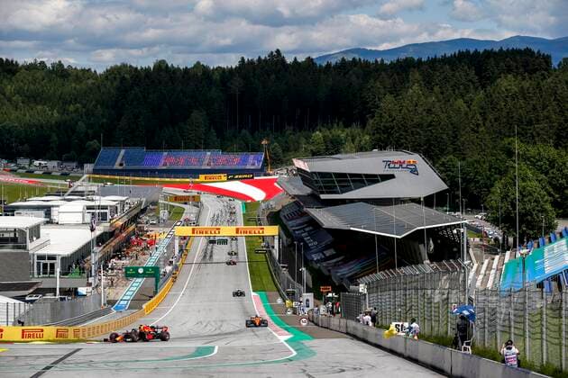 Motorsports: FIA Formula One World Championship, WM, Weltmeisterschaft 2020, Grand Prix of Styria, 33 Max Verstappen (NLD, Aston Martin Red Bull Racing), Spielberg Austria