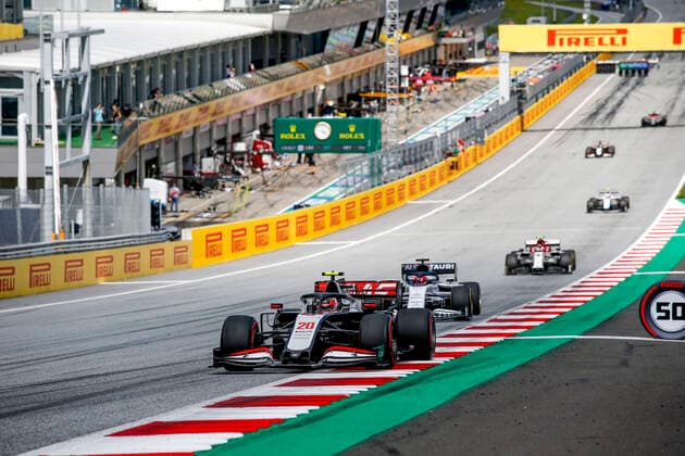 Motorsports: FIA Formula One World Championship, WM, Weltmeisterschaft 2020, Grand Prix of Styria, 20 Kevin Magnussen (DEN, Haas F1 Team), Spielberg Austria
