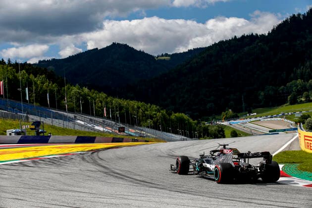 Motorsports: FIA Formula One World Championship, WM, Weltmeisterschaft 2020, Grand Prix of Styria, 44 Lewis Hamilton (GBR, Mercedes-AMG Petronas Formula One Team), Spielberg Austria