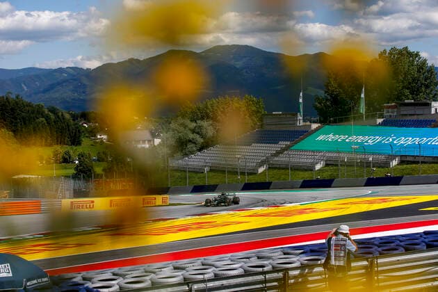 Motorsports: FIA Formula One World Championship, WM, Weltmeisterschaft 2020, Grand Prix of Styria, 44 Lewis Hamilton (GBR, Mercedes-AMG Petronas Formula One Team), Spielberg Austria