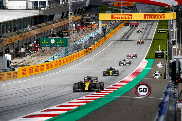 Motorsports: FIA Formula One World Championship, WM, Weltmeisterschaft 2020, Grand Prix of Styria, 31 Esteban Ocon (FRA, Renault DP World F1 Team), Spielberg Austria