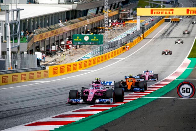 Motorsports: FIA Formula One World Championship, WM, Weltmeisterschaft 2020, Grand Prix of Styria, 18 Lance Stroll (CAN, BWT Racing Point F1 Team), Spielberg Austria