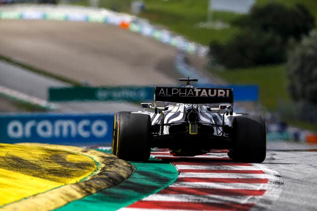Motorsports: FIA Formula One World Championship, WM, Weltmeisterschaft 2020, Grand Prix of Styria, 26 Daniil Kvyat (RUS, Scuderia AlphaTauri Honda), Spielberg Austria