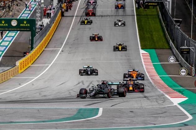 Motorsports: FIA Formula One World Championship, WM, Weltmeisterschaft 2020, Grand Prix of Styria, 44 Lewis Hamilton (GBR, Mercedes-AMG Petronas Formula One Team), Spielberg Austria