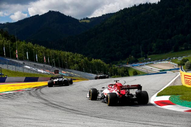 Motorsports: FIA Formula One World Championship, WM, Weltmeisterschaft 2020, Grand Prix of Styria, 7 Kimi Raikkonen (FIN, Alfa Romeo Racing ORLEN), Spielberg Austria
