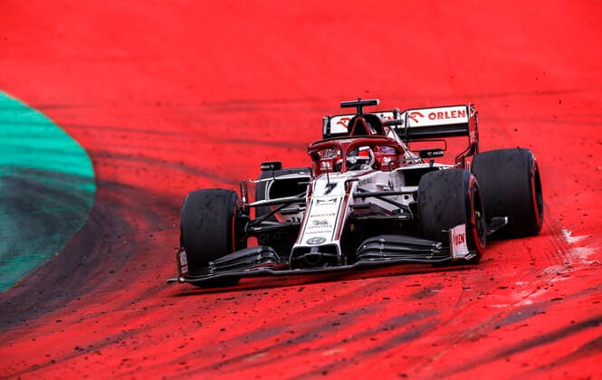 Motorsports: FIA Formula One World Championship, WM, Weltmeisterschaft 2020, Grand Prix of Styria, 7 Kimi Raikkonen (FIN, Alfa Romeo Racing ORLEN), Spielberg Austria