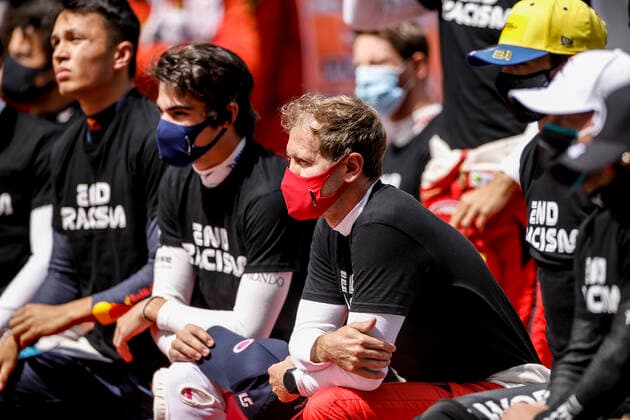 Motorsports: FIA Formula One World Championship, WM, Weltmeisterschaft 2020, Grand Prix of Styria, 5 Sebastian Vettel (GER, Scuderia Ferrari Mission Winnow), Spielberg Austria