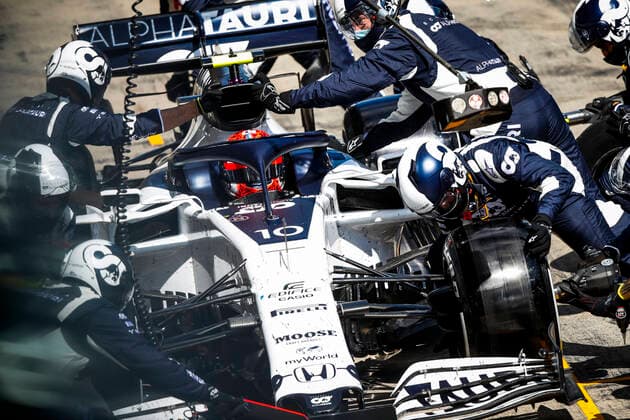 Motorsports: FIA Formula One World Championship, WM, Weltmeisterschaft 2020, Grand Prix of Styria, 10 Pierre Gasly (FRA, Scuderia AlphaTauri Honda), Spielberg Austria