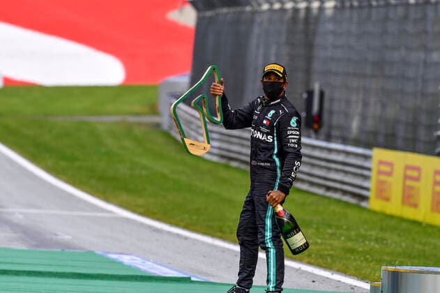 Motorsports: FIA Formula One World Championship, WM, Weltmeisterschaft 2020, Grand Prix of Styria, 44 Lewis Hamilton (GBR, Mercedes-AMG Petronas Formula One Team), Spielberg Austria
