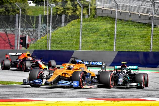 Motorsports: FIA Formula One World Championship, WM, Weltmeisterschaft 2020, Grand Prix of Styria, 55 Carlos Sainz (ESP, McLaren F1 Team), Spielberg Austria