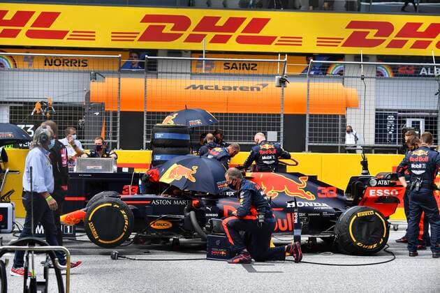 Motorsports: FIA Formula One World Championship, WM, Weltmeisterschaft 2020, Grand Prix of Styria, 33 Max Verstappen (NLD, Aston Martin Red Bull Racing), Spielberg Austria