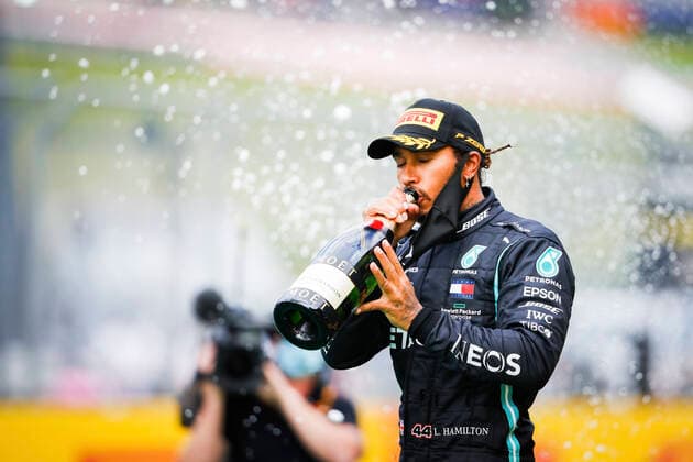 Motorsports: FIA Formula One World Championship, WM, Weltmeisterschaft 2020, Grand Prix of Styria, 44 Lewis Hamilton (GBR, Mercedes-AMG Petronas Formula One Team), Spielberg Austria