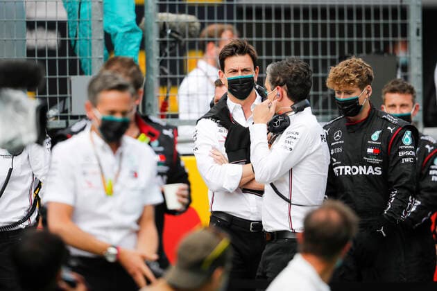 Motorsports: FIA Formula One World Championship, WM, Weltmeisterschaft 2020, Grand Prix of Styria, Toto Wolff (AUT, Mercedes AMG Petronas Motorsport), Spielberg Austria
