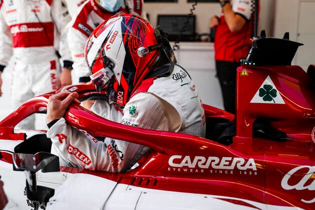Motorsports: FIA Formula One World Championship, WM, Weltmeisterschaft 2020, Grand Prix of Styria, 7 Kimi Raikkonen (FIN, Alfa Romeo Racing ORLEN), Spielberg Austria