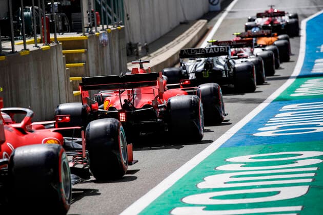 Motorsports: FIA Formula One World Championship, WM, Weltmeisterschaft 2020, Grand Prix of Styria, 5 Sebastian Vettel (GER, Scuderia Ferrari Mission Winnow), Spielberg Austria