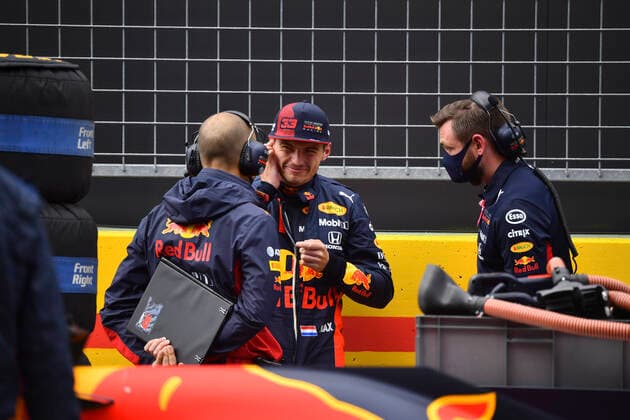 Motorsports: FIA Formula One World Championship, WM, Weltmeisterschaft 2020, Grand Prix of Styria, 33 Max Verstappen (NLD, Aston Martin Red Bull Racing), Spielberg Austria