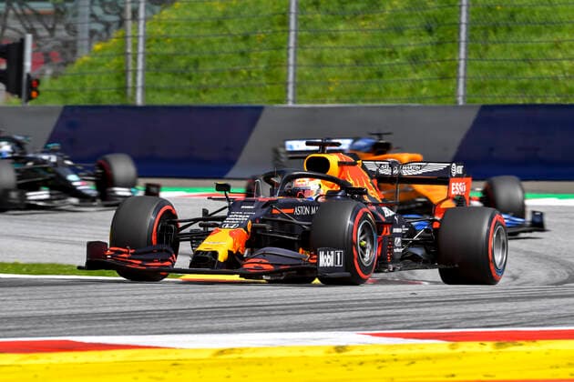 Motorsports: FIA Formula One World Championship, WM, Weltmeisterschaft 2020, Grand Prix of Styria, 33 Max Verstappen (NLD, Aston Martin Red Bull Racing), Spielberg Austria