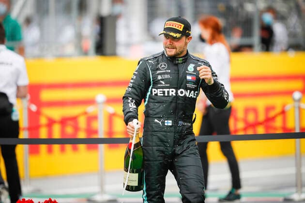 Motorsports: FIA Formula One World Championship, WM, Weltmeisterschaft 2020, Grand Prix of Styria, 77 Valtteri Bottas (FIN, Mercedes-AMG Petronas Formula One Team), Spielberg Austria