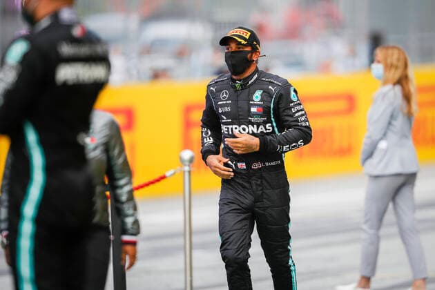 Motorsports: FIA Formula One World Championship, WM, Weltmeisterschaft 2020, Grand Prix of Styria, 44 Lewis Hamilton (GBR, Mercedes-AMG Petronas Formula One Team), Spielberg Austria