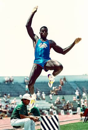 Carl Lewis at the 1988 US OLympic Track and Field Team Trials Carl Lewis (USA) competing at the 1988 US Olympic Track and Field Team Trials Indianapolis IU Michael A. Carroll Track & So Indiana United States Copyright: xStevenxExxSutton DUOMO PCNx TF8802_007656