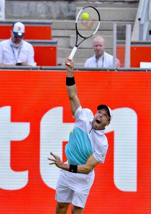 13 07 2020, xlakx, Sport Tennis, bett1Aces 2020 in Berlin emspor, l Roberto Bautista Agut ESP Berlin
