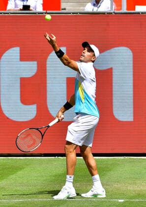 13 07 2020, xlakx, Sport Tennis, bett1Aces 2020 in Berlin emspor, l Roberto Bautista Agut ESP Berlin