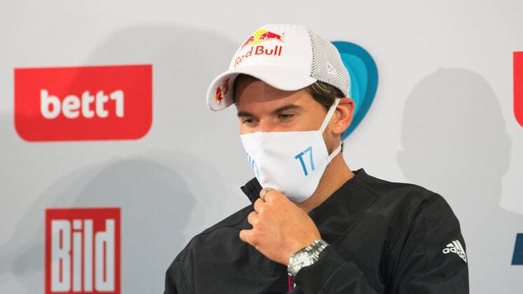 Dominic Thiem AT press conference, Tennis bett1aces at LTTC Rot Weiss e V Steffi Graf Stadion, 13 07 2020, GER, Berlin, PK Dominic Thiem, bett1aces , 13 07 2020 Berlin Copyright: xUwexKoch xEibner-Pressefotox EP_ukh