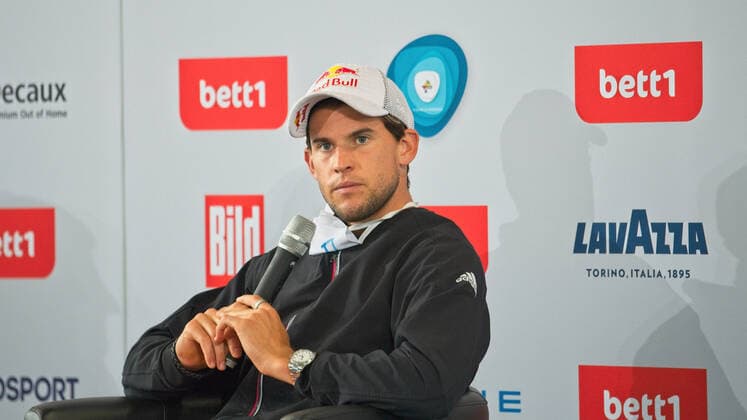 Dominic Thiem AT press conference, Tennis bett1aces at LTTC Rot Weiss e V Steffi Graf Stadion, 13 07 2020, GER, Berlin, PK Dominic Thiem, bett1aces , 13 07 2020 Berlin Copyright: xUwexKoch xEibner-Pressefotox EP_ukh